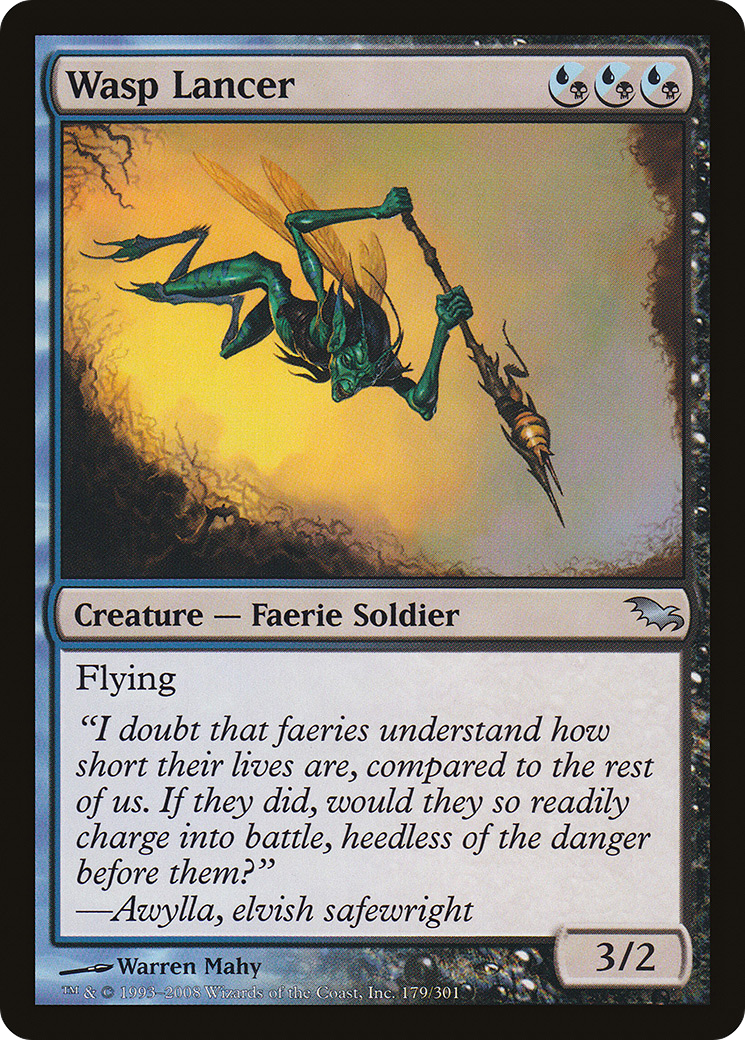 Wasp Lancer  [Shadowmoor] Foil