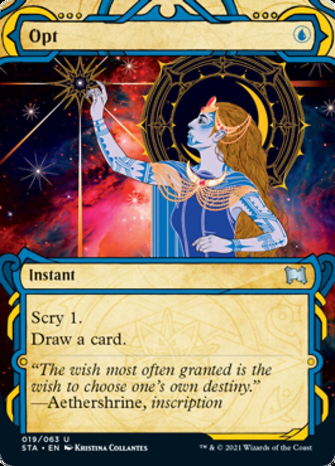 Opt [Strixhaven: School of Mages Mystical Archive] Foil