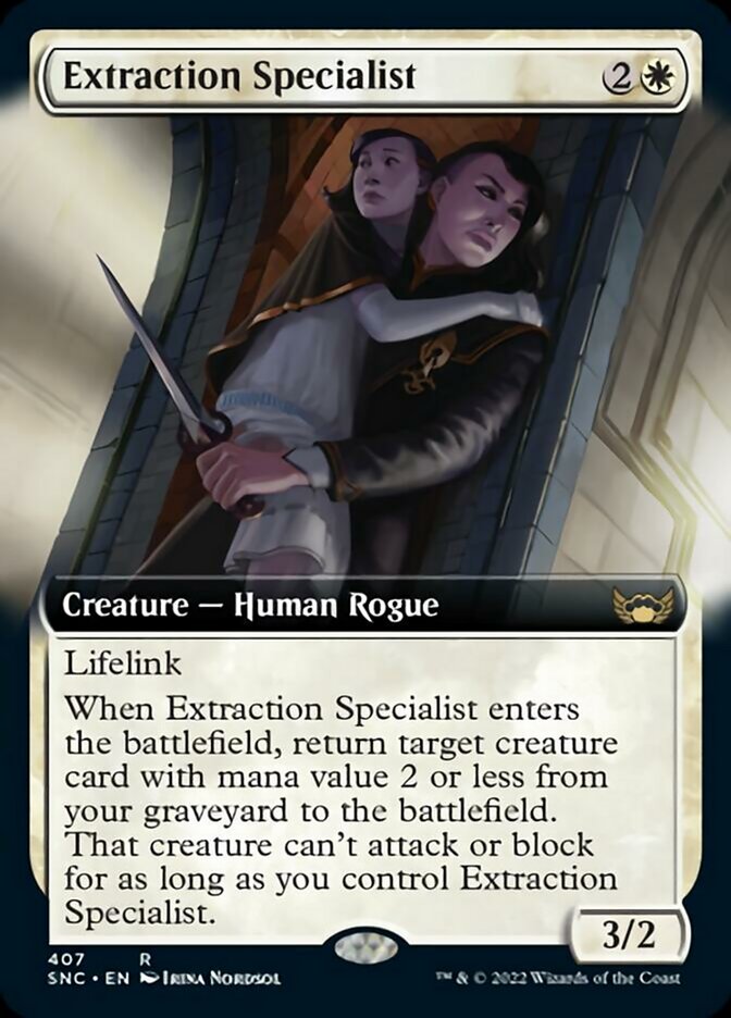 Extraction Specialist (Extended Art) [Streets of New Capenna] Foil