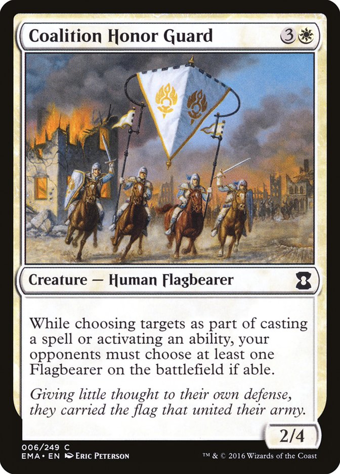 Coalition Honor Guard [Eternal Masters] Foil
