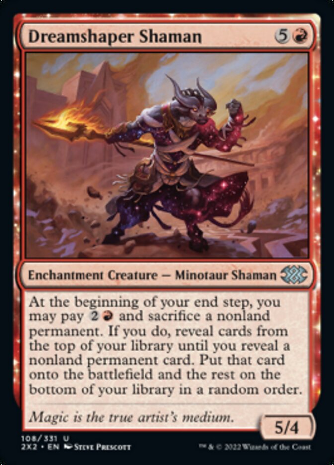 Dreamshaper Shaman [Double Masters 2022] Foil