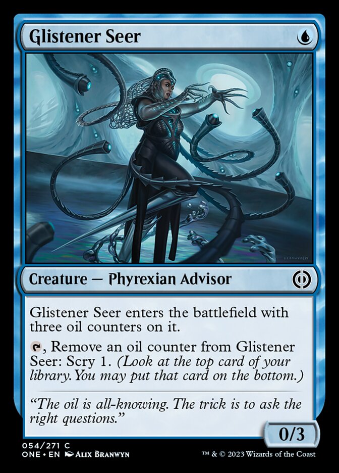 Glistener Seer [Phyrexia: All Will Be One] Foil