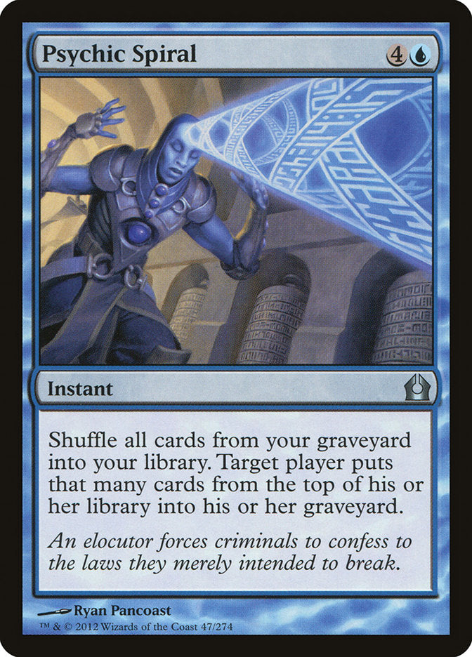 Psychic Spiral [Return to Ravnica] Foil