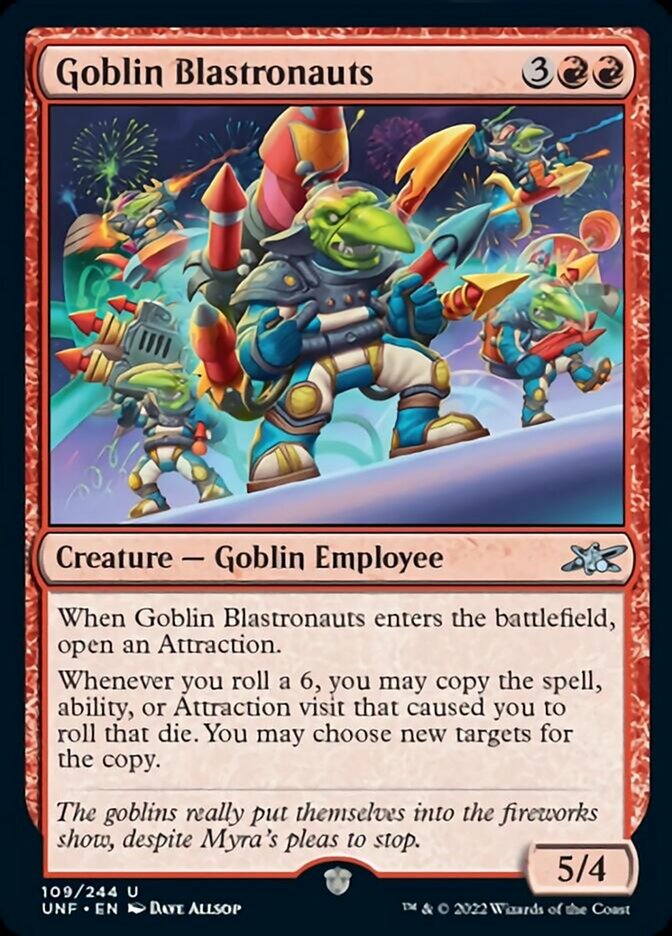 Goblin Blastronauts [Unfinity] Foil
