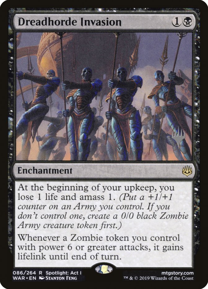 Dreadhorde Invasion (Promo Pack) [War of the Spark Promos] Foil