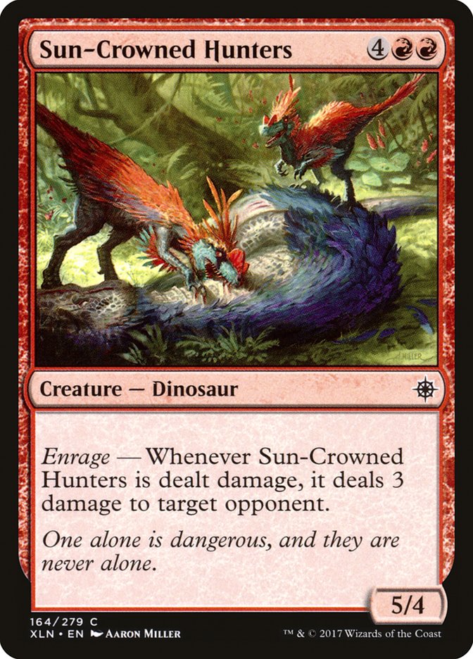 Sun-Crowned Hunters [Ixalan] Foil