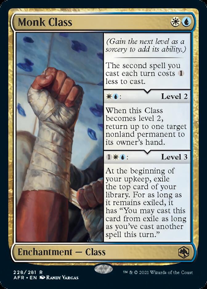 Monk Class [Dungeons & Dragons: Adventures in the Forgotten Realms] Foil