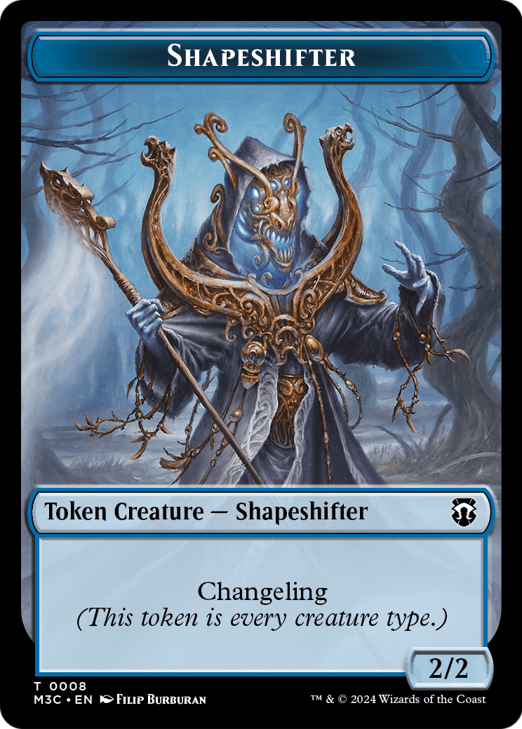 Shapeshifter  [Modern Horizons 3 Commander Tokens] Foil