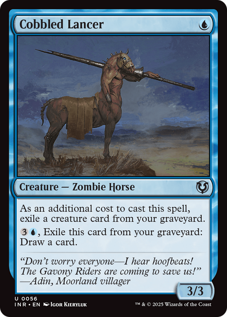 Cobbled Lancer [Innistrad Remastered] Foil