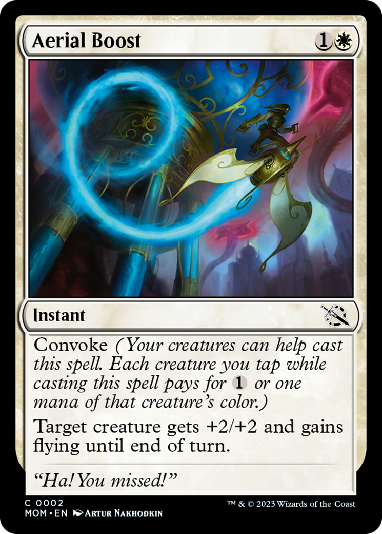 Aerial Boost [March of the Machine] Foil
