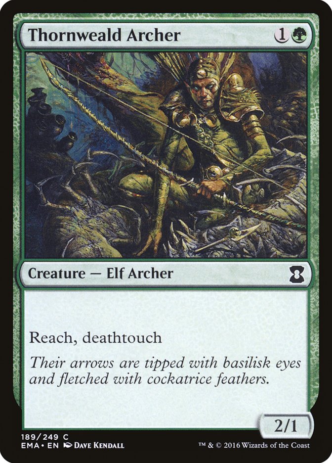 Thornweald Archer [Eternal Masters] Foil