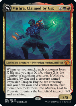 Mishra, Claimed by Gix [The Brothers' War] Foil