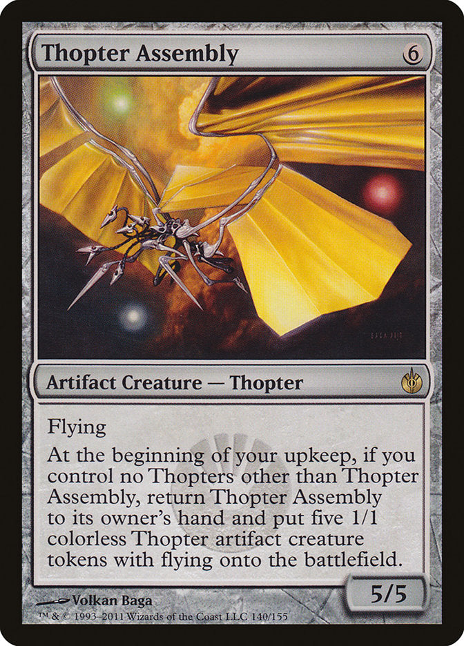 Thopter Assembly [Mirrodin Besieged] Foil