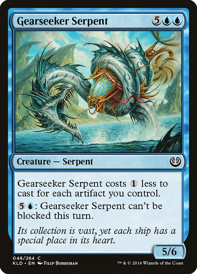 Gearseeker Serpent [Kaladesh] Foil