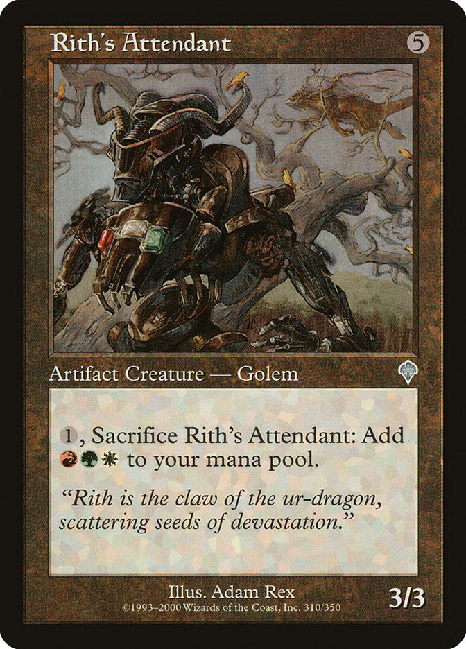 Rith's Attendant [Invasion] Foil