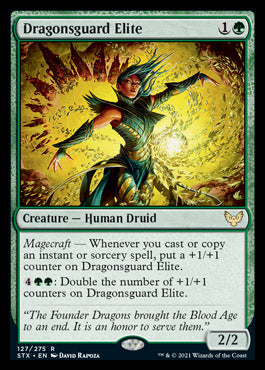 Dragonsguard Elite [Strixhaven: School of Mages] Foil