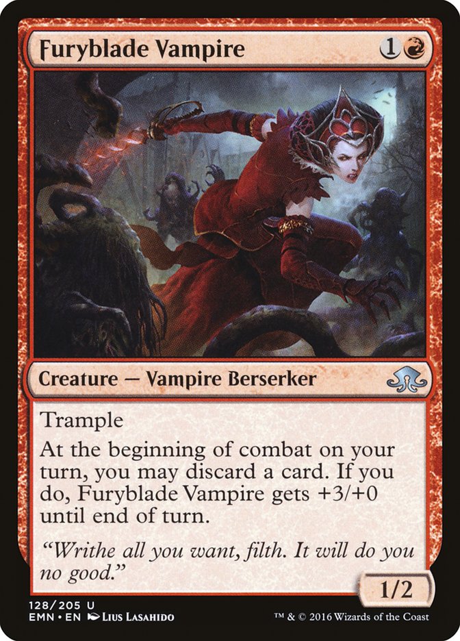 Furyblade Vampire [Eldritch Moon] Foil