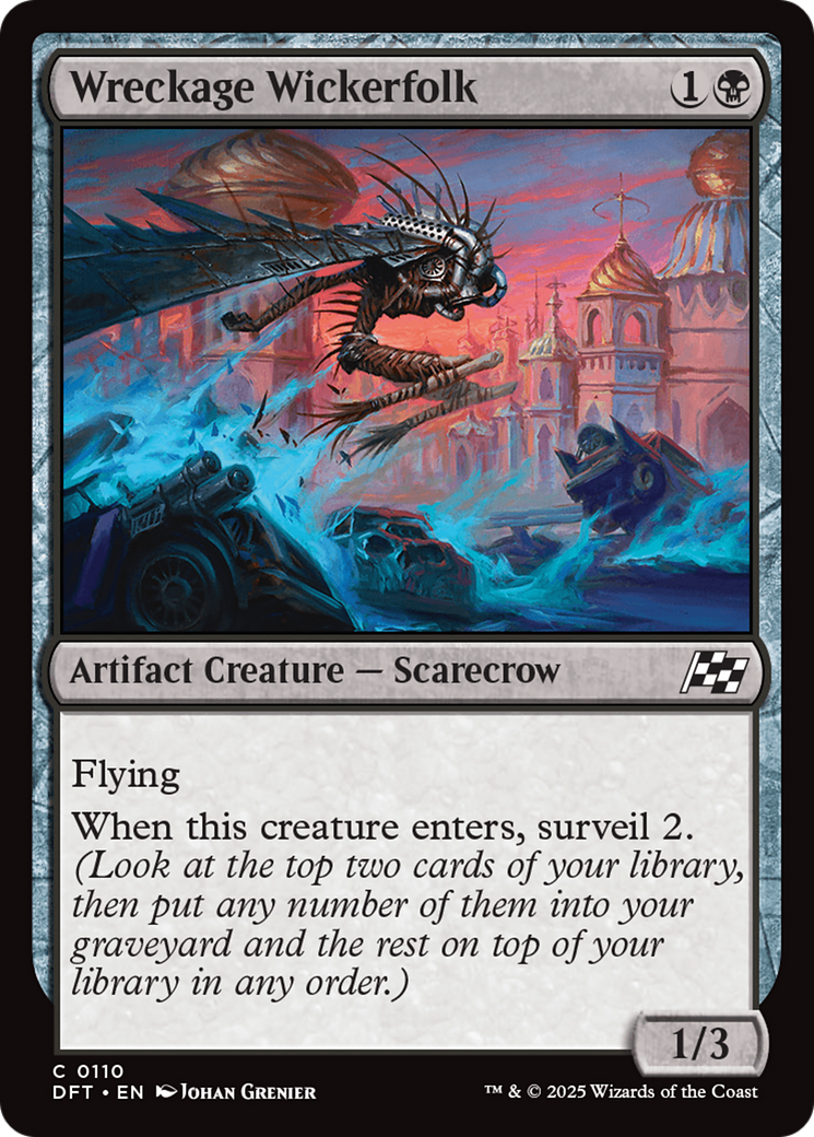 Wreckage Wickerfolk [Aetherdrift] Foil