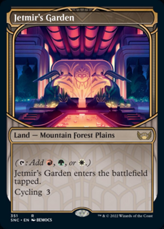 Jetmir's Garden (Showcase Skyscraper) [Streets of New Capenna] Foil