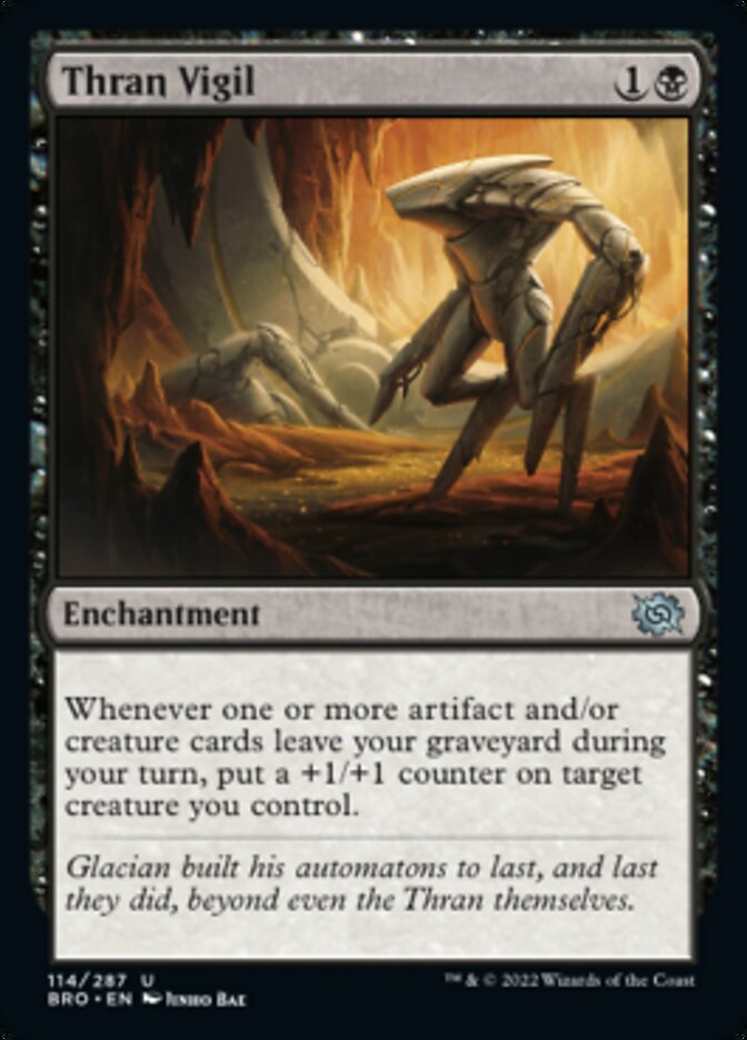 Thran Vigil [The Brothers' War] Foil