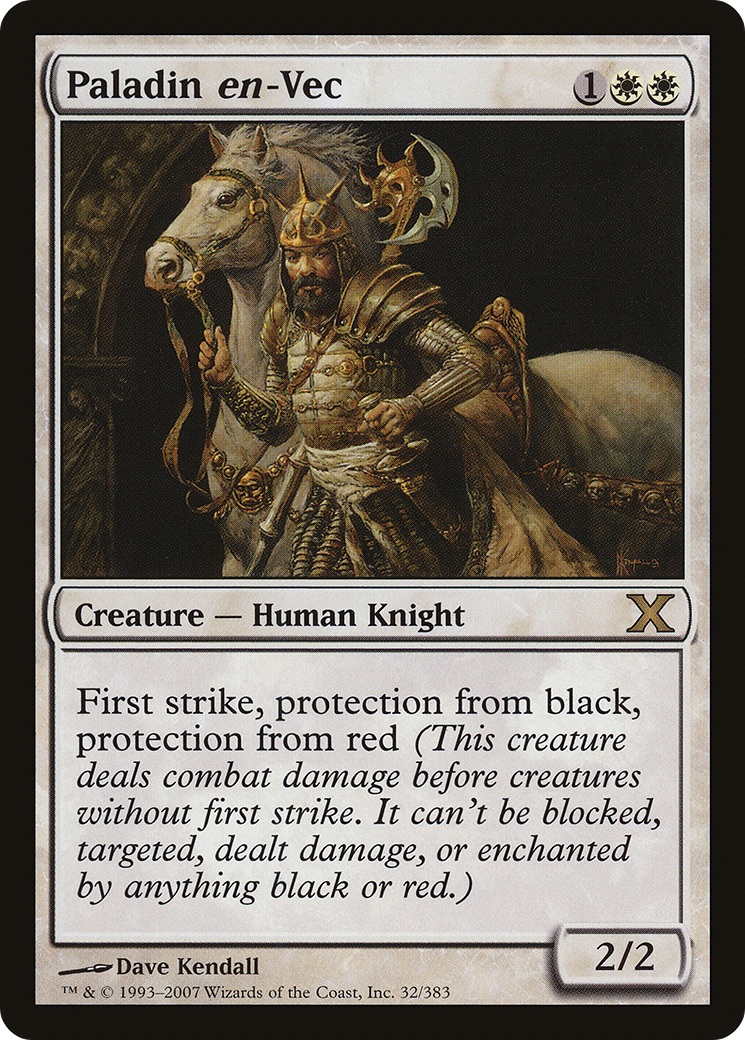 Paladin en-Vec  [Tenth Edition]