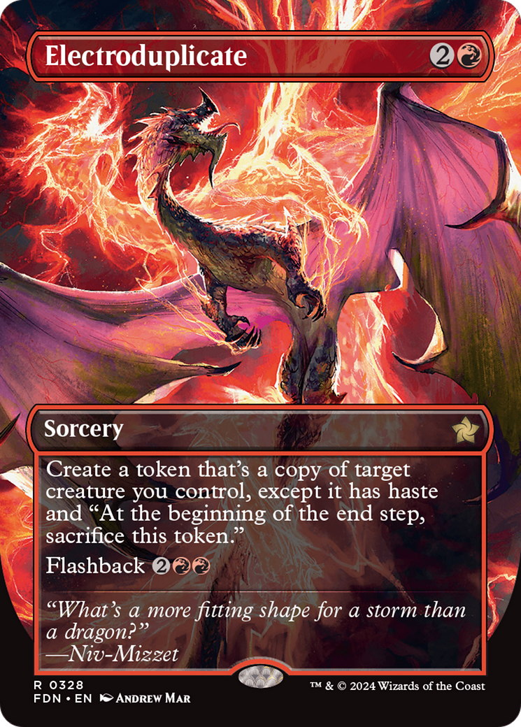 Electroduplicate (Borderless) [Foundations] Foil