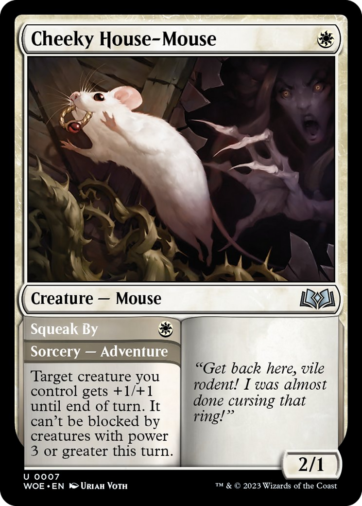Cheeky House-Mouse [Wilds of Eldraine] Foil