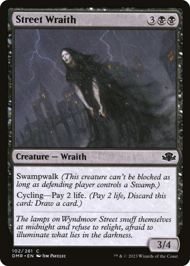 Street Wraith [Dominaria Remastered] Foil