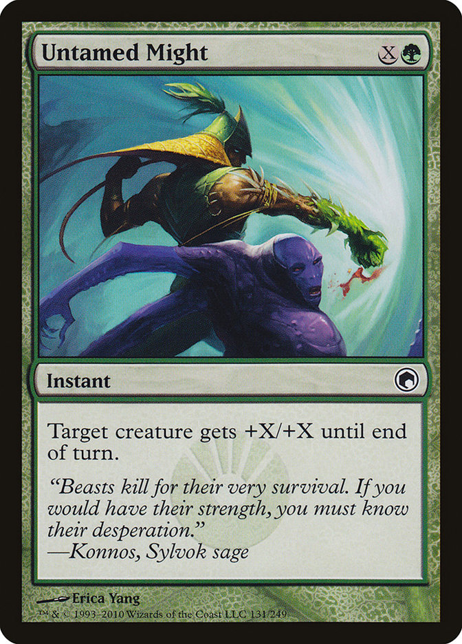 Untamed Might [Scars of Mirrodin] Foil