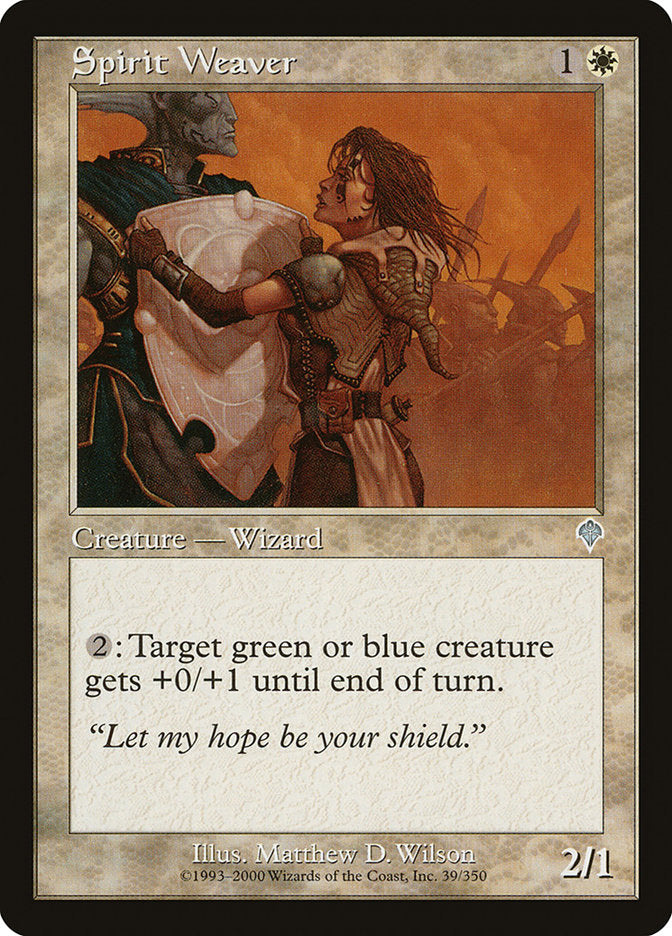 Spirit Weaver [Invasion] Foil