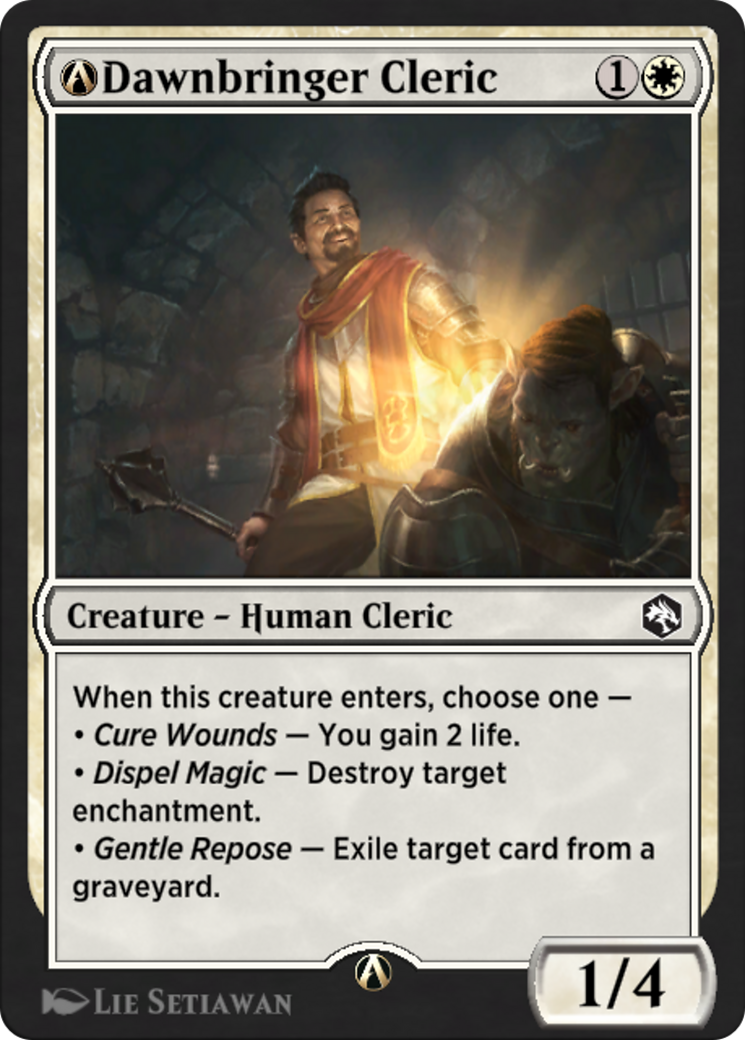 A-Dawnbringer Cleric  [Adventures in the Forgotten Realms]