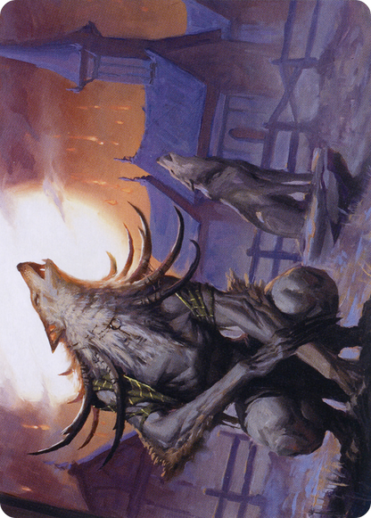 Lord of the Ulvenwald // Lord of the Ulvenwald  [Midnight Hunt Art Series] (Borderless)