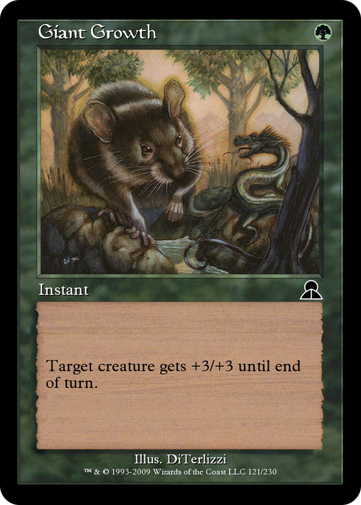 Giant Growth  [Masters Edition III] Foil