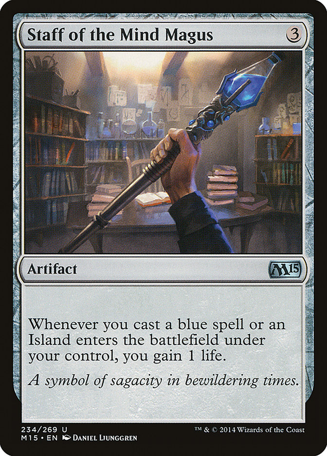 Staff of the Mind Magus [Magic 2015] Foil