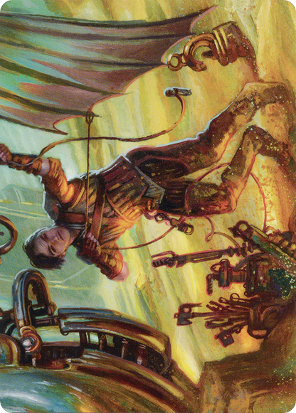 Mishra, Excavation Prodigy // Mishra, Excavation Prodigy  [The Brothers' War Art Series] (Borderless)