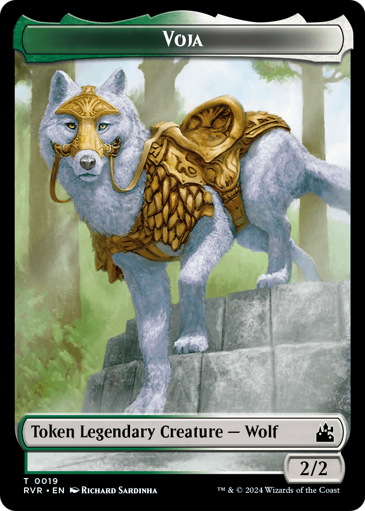 Voja  [Ravnica Remastered Tokens] Foil