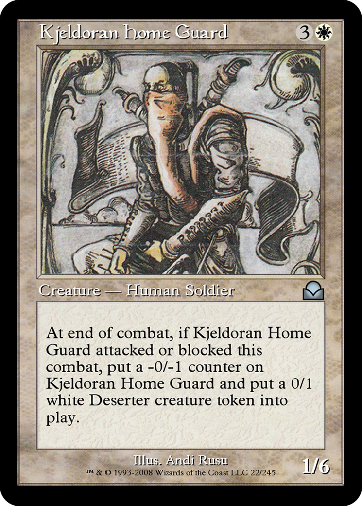 Kjeldoran Home Guard  [Masters Edition II] Foil