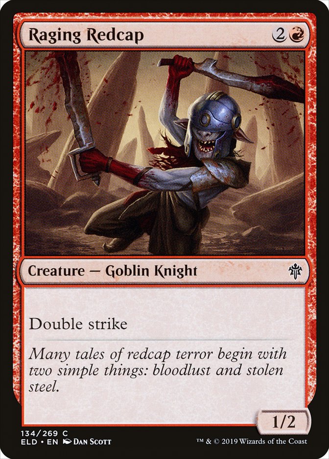 Raging Redcap [Throne of Eldraine] Foil