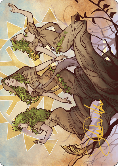 Trostani, Three Whispers // Trostani, Three Whispers  [Murders at Karlov Manor Art Series] (Borderless) Foil