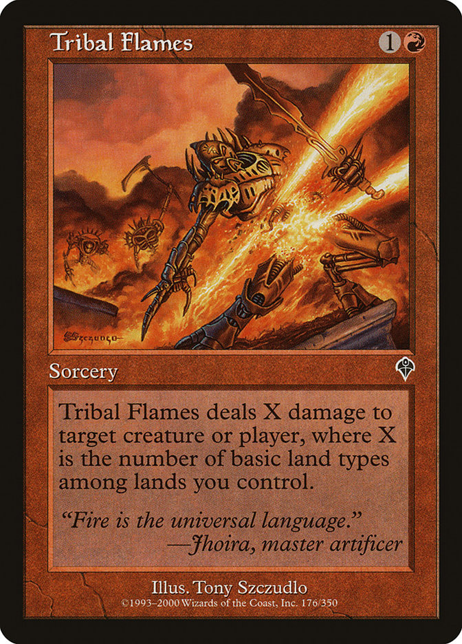 Tribal Flames [Invasion] Foil