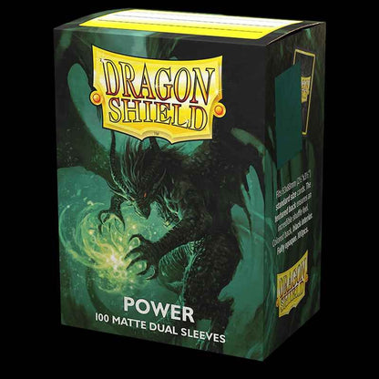 Dragon Shield Sleeves - Box 100 - Standard Size Dual Matte Power