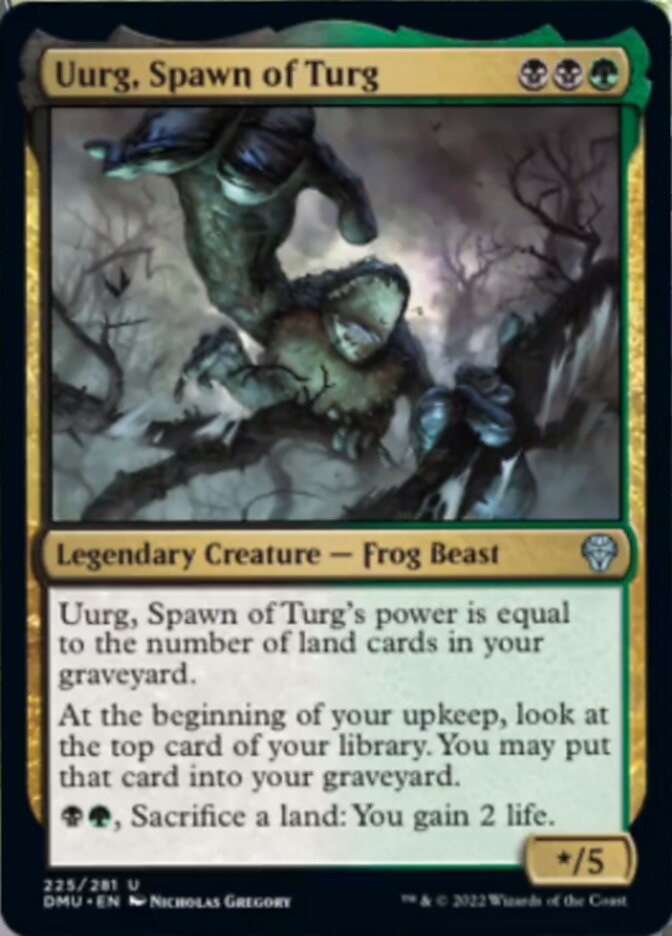 Uurg, Spawn of Turg [Dominaria United] Foil
