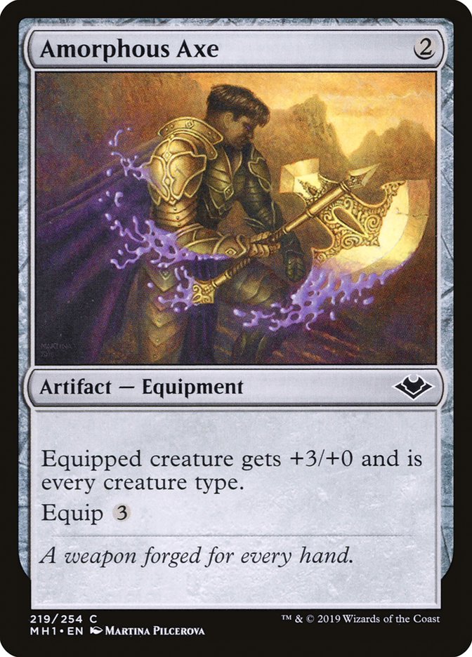 Amorphous Axe [Modern Horizons] Foil