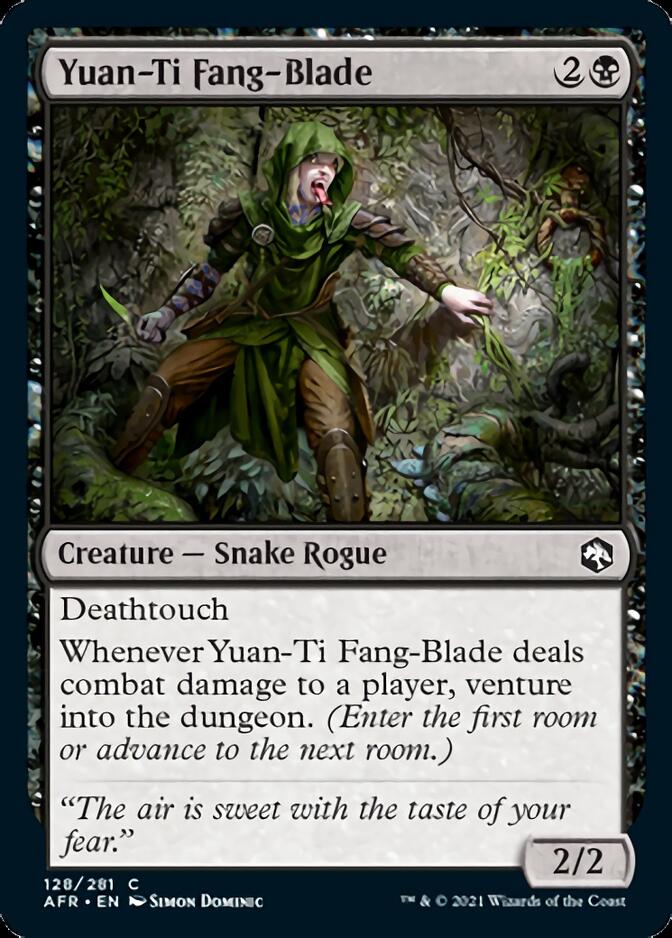 Yuan-Ti Fang-Blade [Dungeons & Dragons: Adventures in the Forgotten Realms] Foil