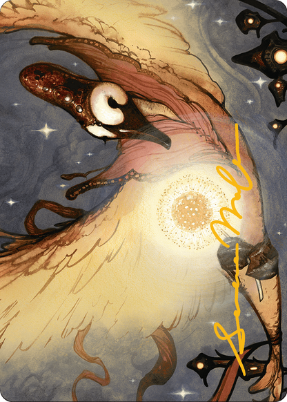 Salvation Swan // Salvation Swan  [Bloomburrow Art Series] (Borderless) Foil