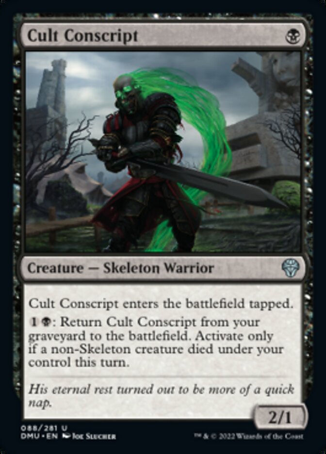 Cult Conscript [Dominaria United] Foil