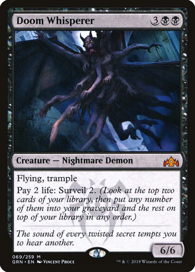 Doom Whisperer [Guilds of Ravnica] Foil