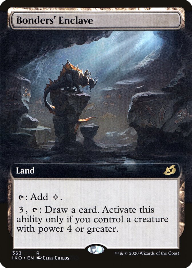 Bonders' Enclave (Extended Art) [Ikoria: Lair of Behemoths] Foil