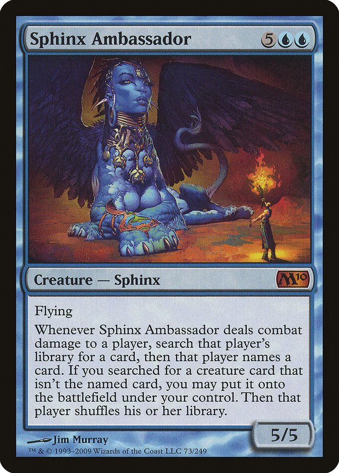 Sphinx Ambassador [Magic 2010] Foil