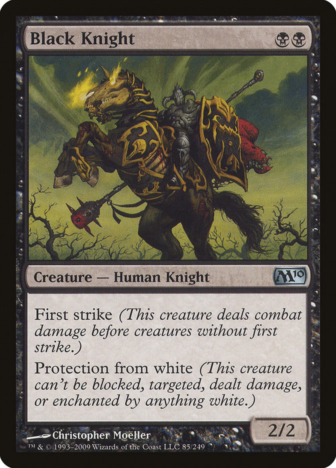 Black Knight [Magic 2010] Foil